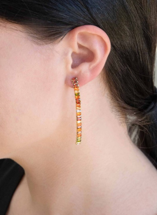 Candy Stone Dangle Earrings