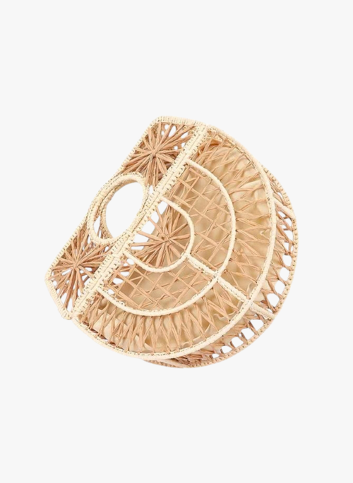 Open Crochet Structured Bag