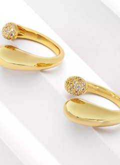 18K Gold-Plated Open Ring