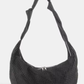 Fame Textured Mesh Knot Shoulder Bag