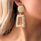 Geometric Dangle Earrings