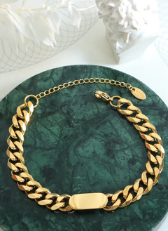 18K Gold-Plated Titanium Steel Bracelet