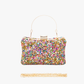 Druzy Stone Iconic Box Clutch Bag