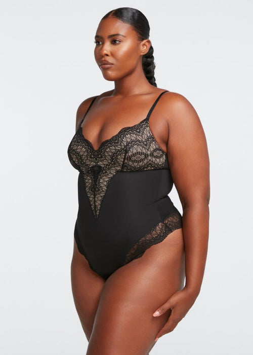 She Waisted Sculpting Lace Bodysuit