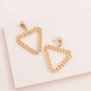 Triangle Chain Link Earrings