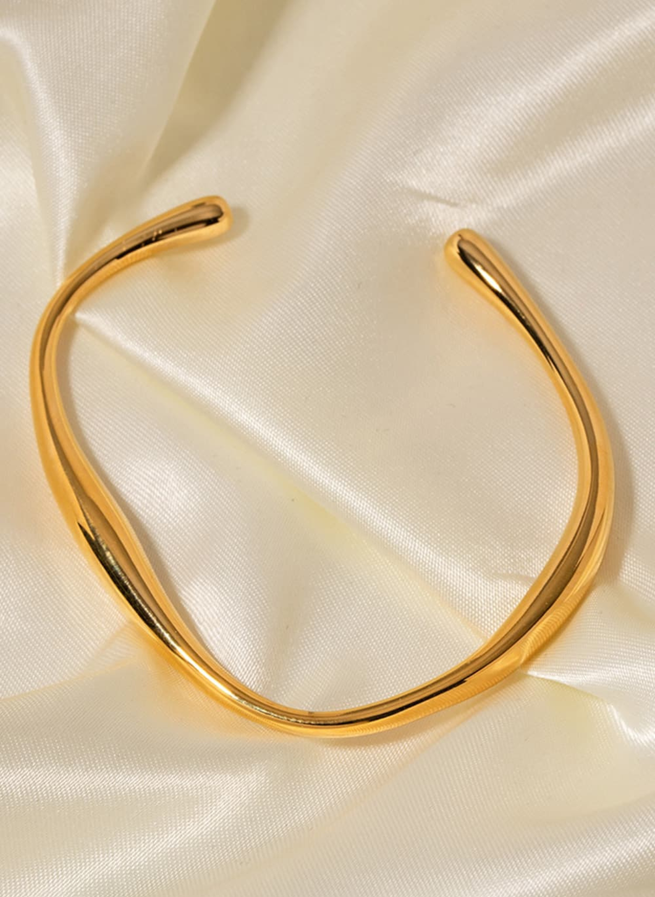 Stainless Steel Open Bracelet