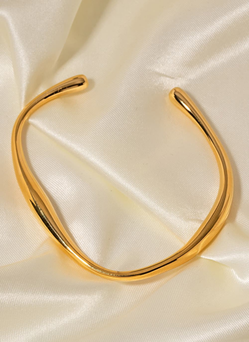 Stainless Steel Open Bracelet