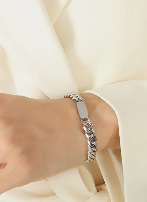 18K Gold-Plated Titanium Steel Bracelet