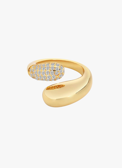 18K Gold-Plated Open Ring
