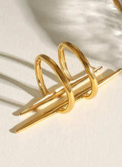 Stainless Steel Asymmetrical Ring