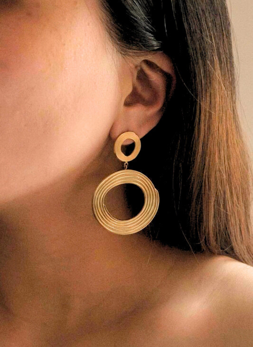 Wrap It Up Drop Earrings