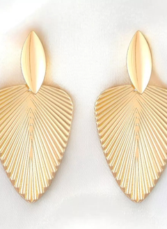 Alloy Textured Earrings