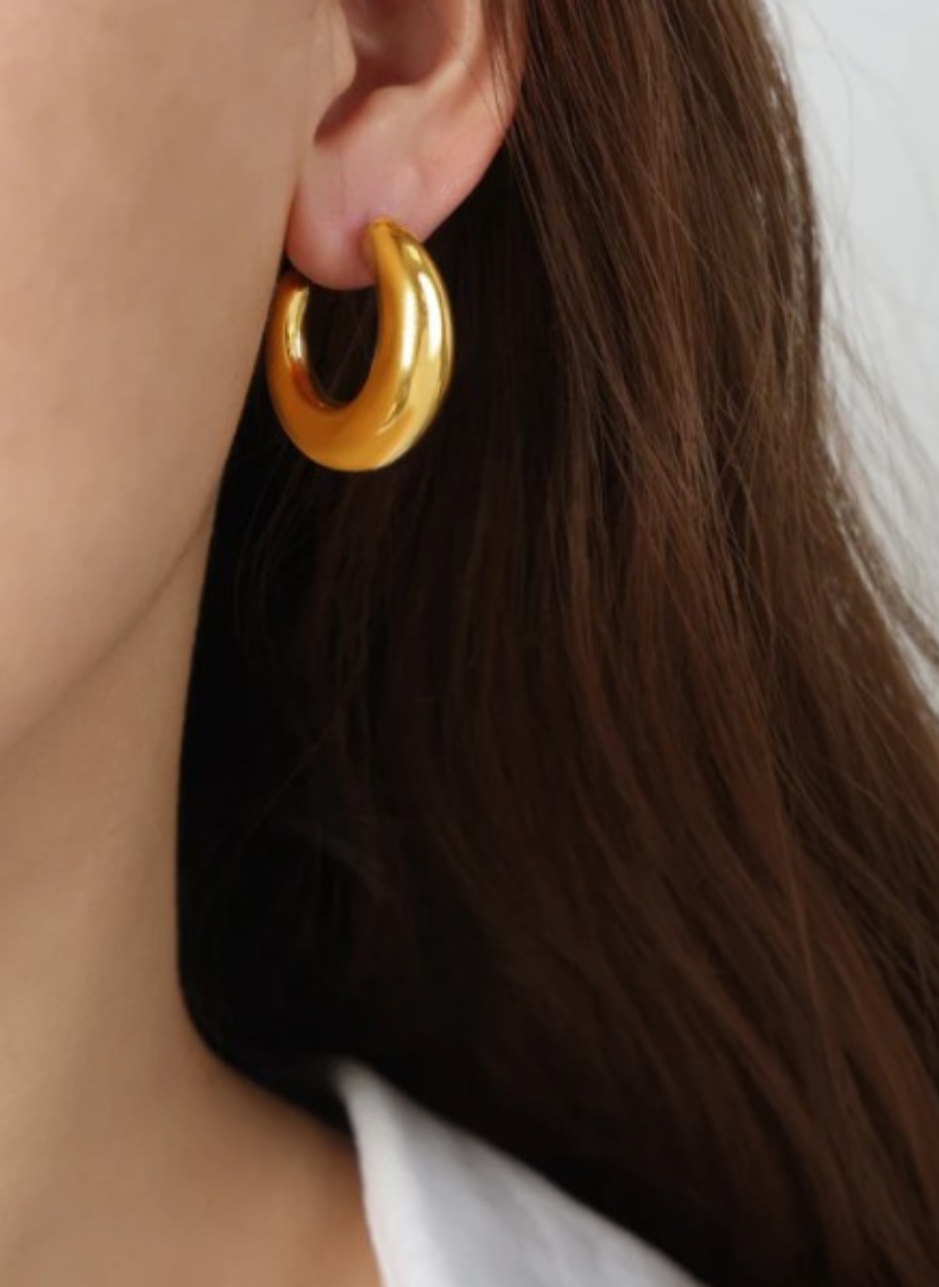 Chunky Hoop Earrings