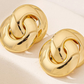 Chunky Knot Stud Earrings