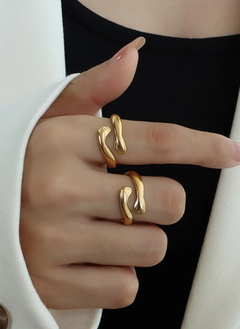 Titanium Steel Hug Bypass Ring