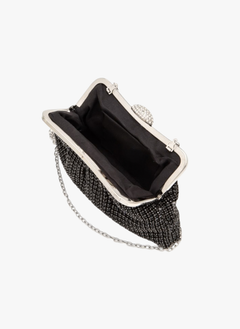 Full Stone Statement Soft Clutch Bag