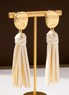 18K Gold-Plated Tassel Earrings