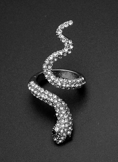 Snake Adjustable Wrap Around Ring