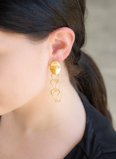 Chain Link Dangling Earrings