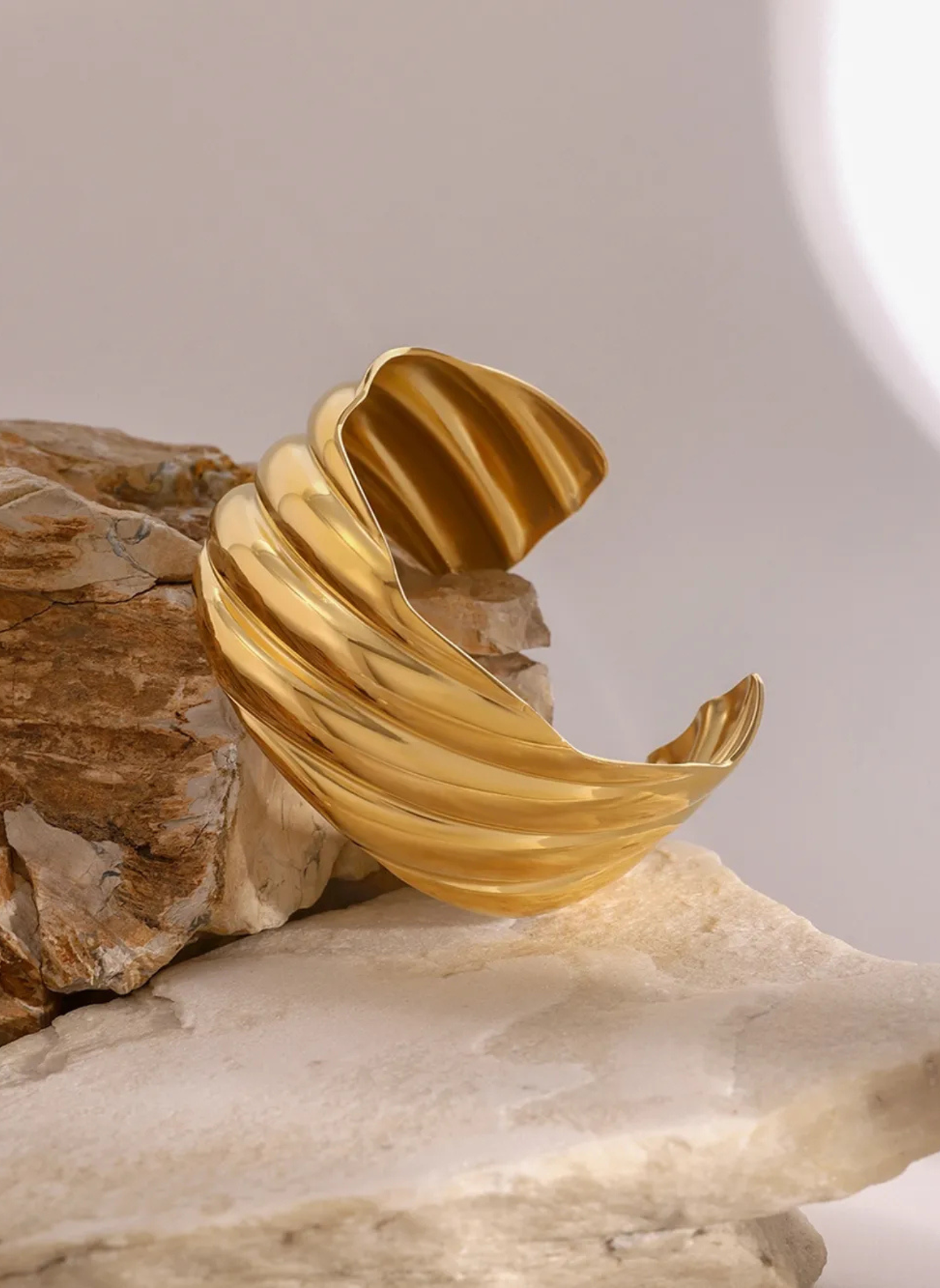 Stainless Steel Open Ring