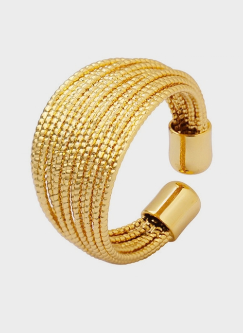 Titanium Steel Open Ring