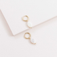 Pearly Hoop Earrings