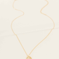 18K Gold Plated Stone Necklace