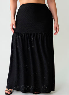 Naomi Eyelet Crop Top & Ruched Skirt Set