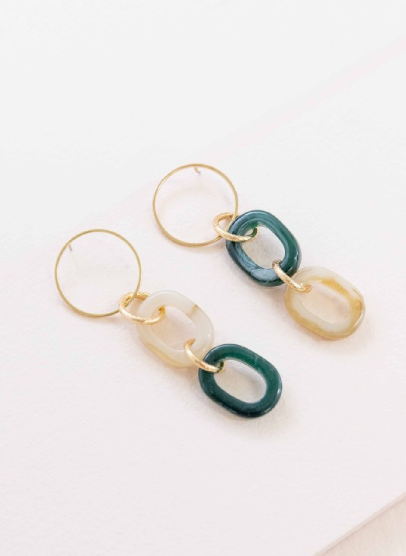 3-Tier Dangle Earrings