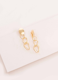 Chain Link Dangling Earrings