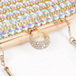 Crystal Iconic Convertible Box Clutch