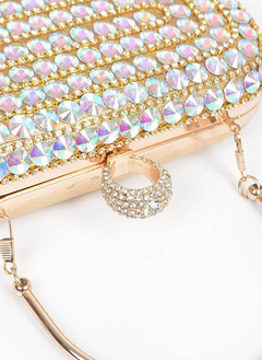 Crystal Iconic Box Clutch