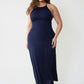 Charlotte Eyelet Open Back Maxi Dress