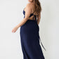 Charlotte Eyelet Open Back Maxi Dress