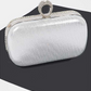 Crystal Iconic Convertible Box Clutch