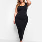 Essential Tank Maxi Bodycon Dress - Black