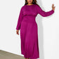 April Drop Waist Jersey Maxi Dress