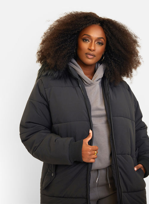 Aspen Hooded Puffer Coat