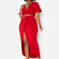 Carmen Wrap Crop Top