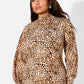Daphne Leopard Bodycon Midi Dress