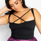 Night Owl Caged Crop Top