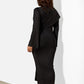 Esther Draped Jersey Maxi Dress