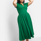 Faye Midi Skater Dress W. Pockets