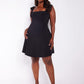 Felicity Tie Strap Mini Skater Dress