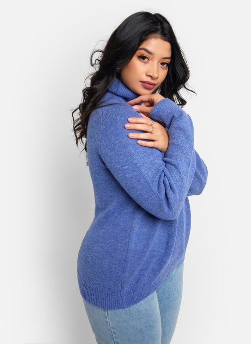 Rebdolls Get It Right Long Sleeve Turtleneck Sweater