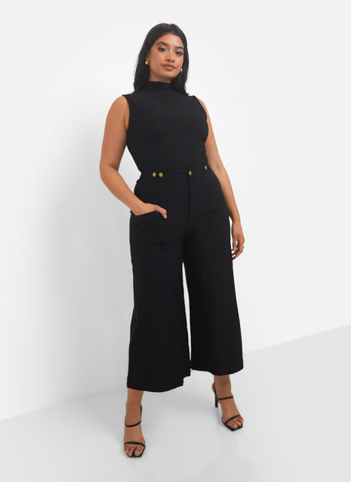 Janet Textured High Neck Bodysuit