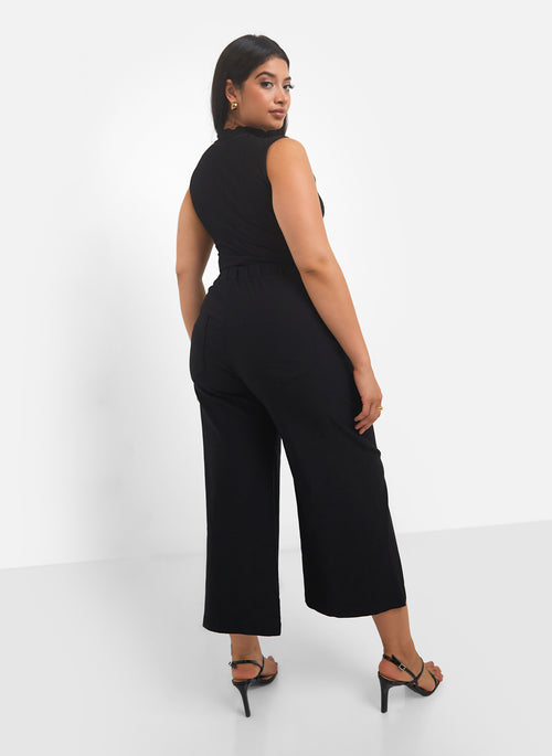 Janet Textured High Neck Bodysuit