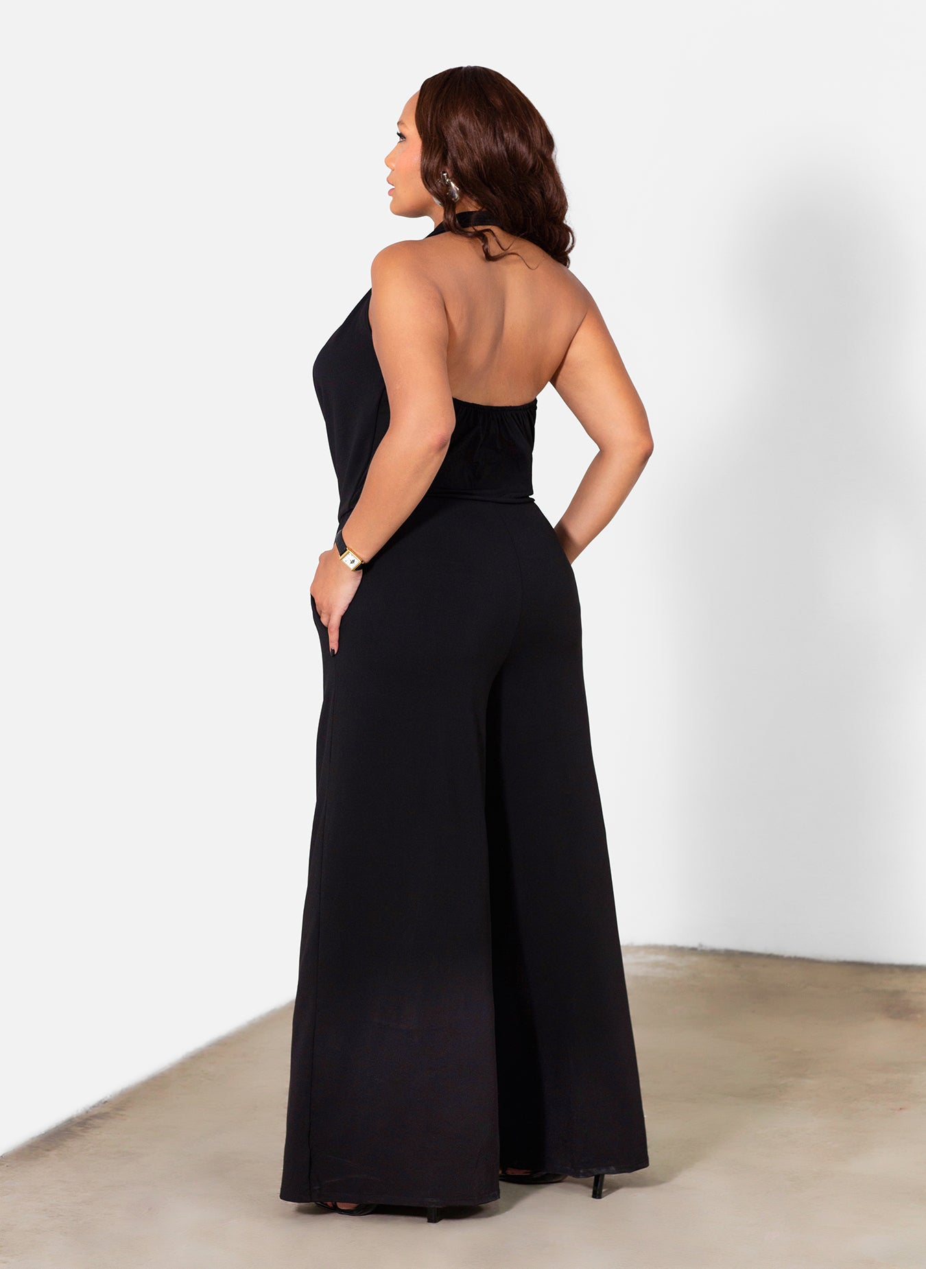 Kennedy Cowl Neck Jumpsuit – REBDOLLS