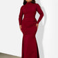 Lorena Ruched Jersey Gown