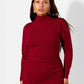 Lorena Ruched Jersey Gown